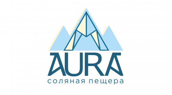 Логотип компании Соляная пещера(комната) «AURA»